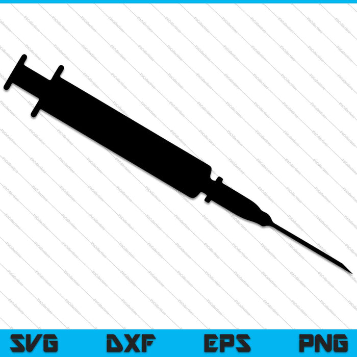 Syringe SVG PNG Cutting Printable Files