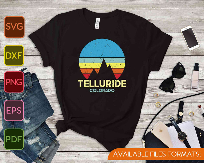 Telluride Colorado SVG PNG Cutting Printable Files