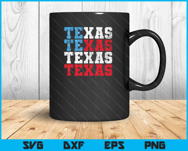 Reelección Electoral de Texas 2024 SVG PNG Cortar archivos imprimibles