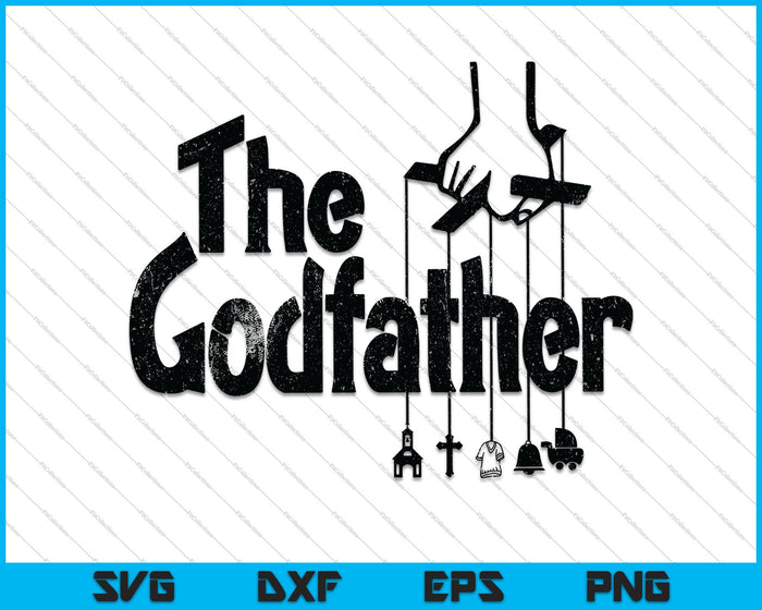 The Godfather SVG PNG Cutting Printable Files