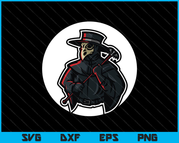 The Plague Doctor SVG PNG Cutting Printable Files