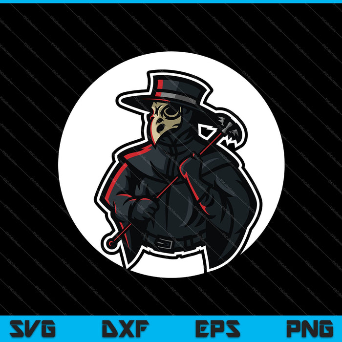 The Plague Doctor SVG PNG Cutting Printable Files