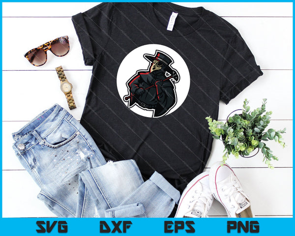 De pestdokter SVG PNG snijden afdrukbare bestanden - on a t-shirt