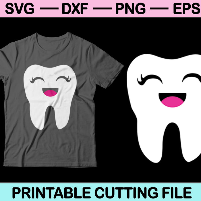 Hada de los dientes Halloween SVG PNG cortando archivos imprimibles