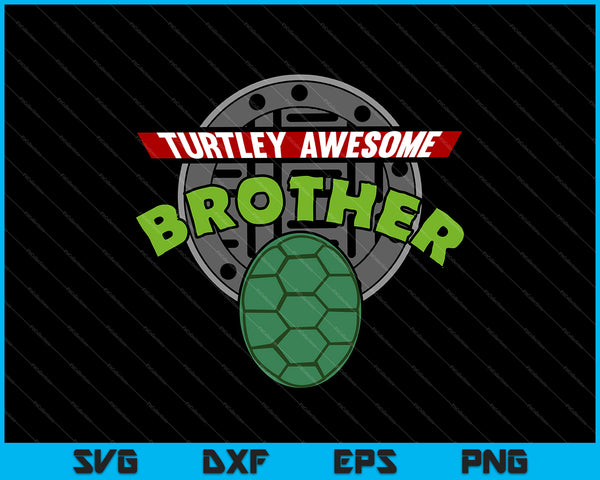 Turtley Awesome vader SVG PNG snijden afdrukbare bestanden