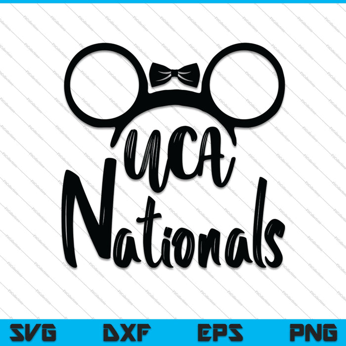 UCA Nationals SVG PNG Cutting Printable Files