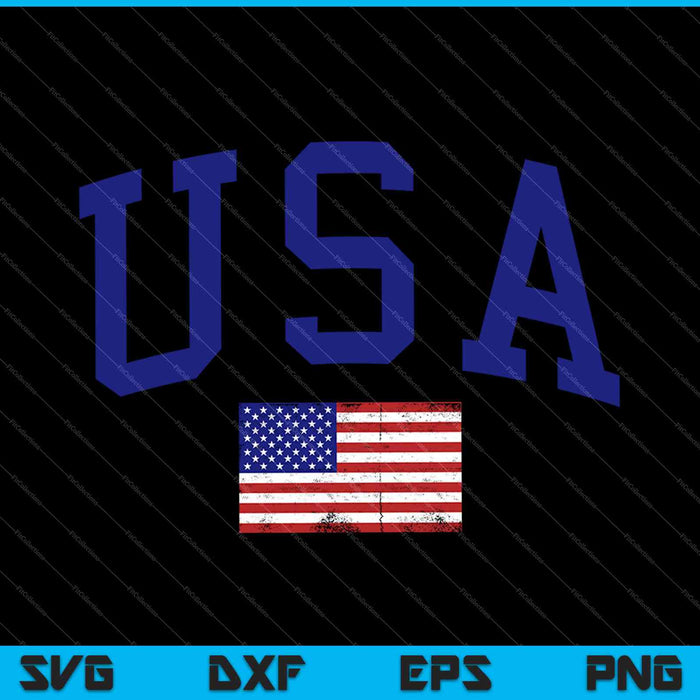 Bandera de EE.UU. SVG PNG cortando archivos imprimibles