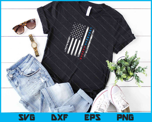 USA Amerikaanse vlag Cornhole legende kampioen zitzak SVG PNG snijden afdrukbare bestanden - on a t-shirt