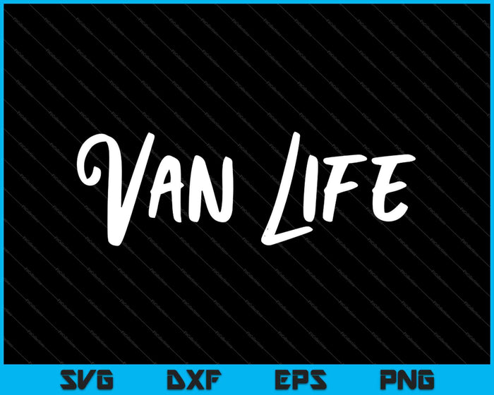 Van Life Nomad SVG PNG cortando archivos imprimibles