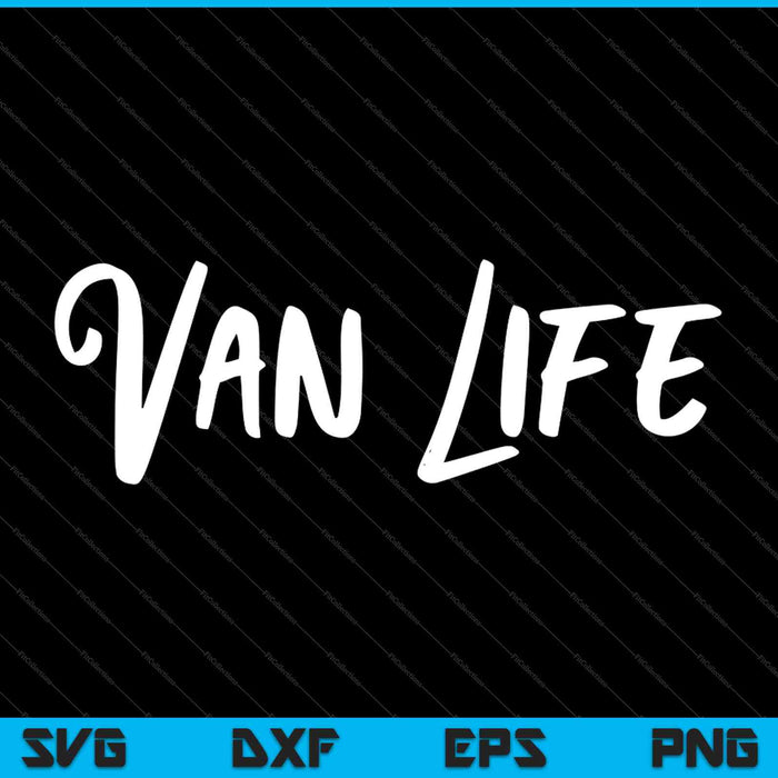 Van Life Nomad SVG PNG cortando archivos imprimibles