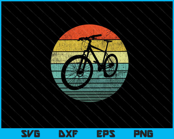 Vintage bicicleta ciclismo svg cortando archivos imprimibles