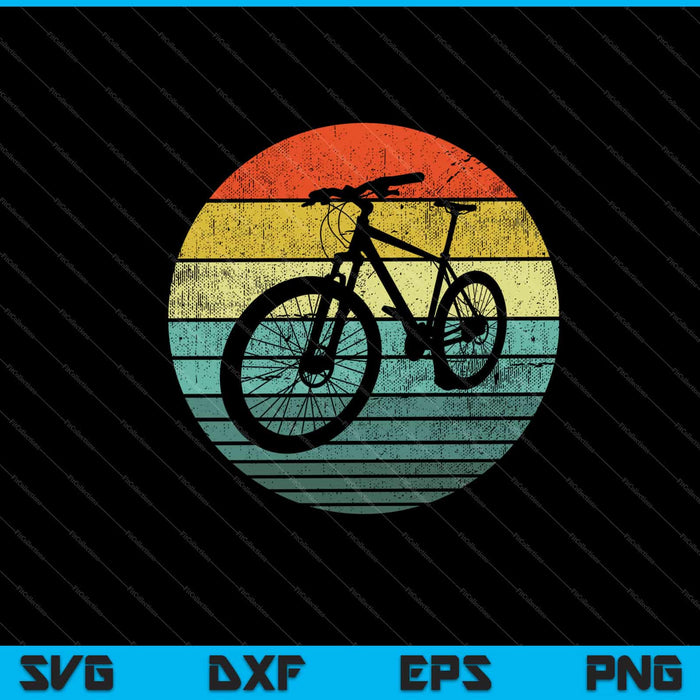 Vintage bicicleta ciclismo svg cortando archivos imprimibles