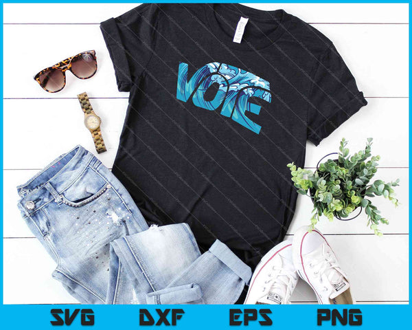 Stem Blue Wave Democratische president 2024 Weersta Trump SVG PNG snijden afdrukbare bestanden - on a t-shirt