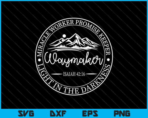 Waymaker SVG – creativeusarts