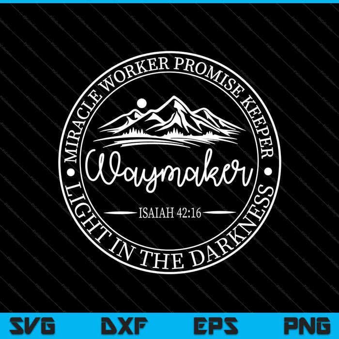 Waymaker SVG Cutting Printable Files – creativeusarts