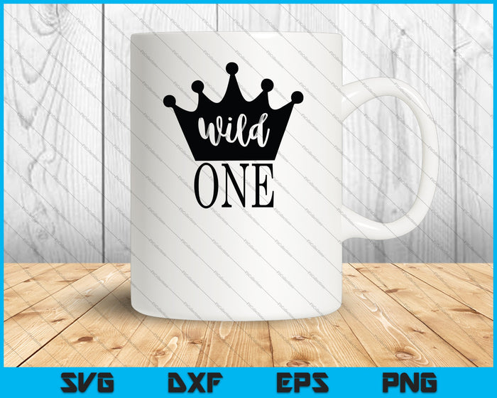 Wild One First Birthday SVG PNG Digital Cutting Files