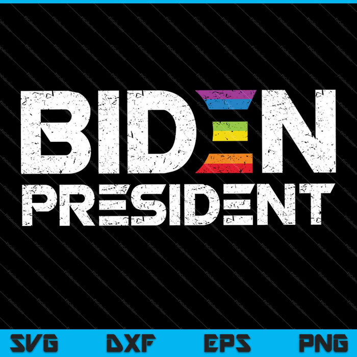 Biden President SVG PNG snijden afdrukbare bestanden