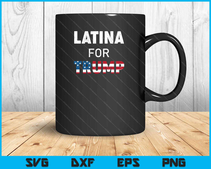 Latino's voor Trump SVG PNG snijden afdrukbare bestanden