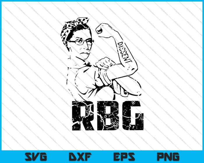 Queen Supreme Court Ruth Bader Ginsburg Notorious RBG SVG PNG Cutting Printable Files