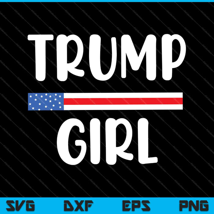 Womens Trump Girl SVG PNG snijden afdrukbare bestanden