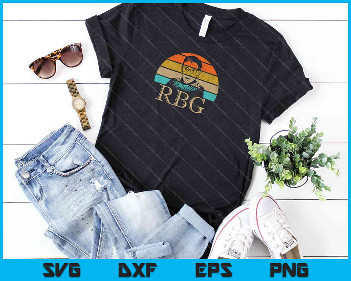 Vintage Notorious RBG Ruth Bader Ginsburg Retro Classic Rbg SVG PNG Files