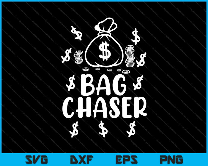 Bag Chaser SVG PNG Cutting Printable Files