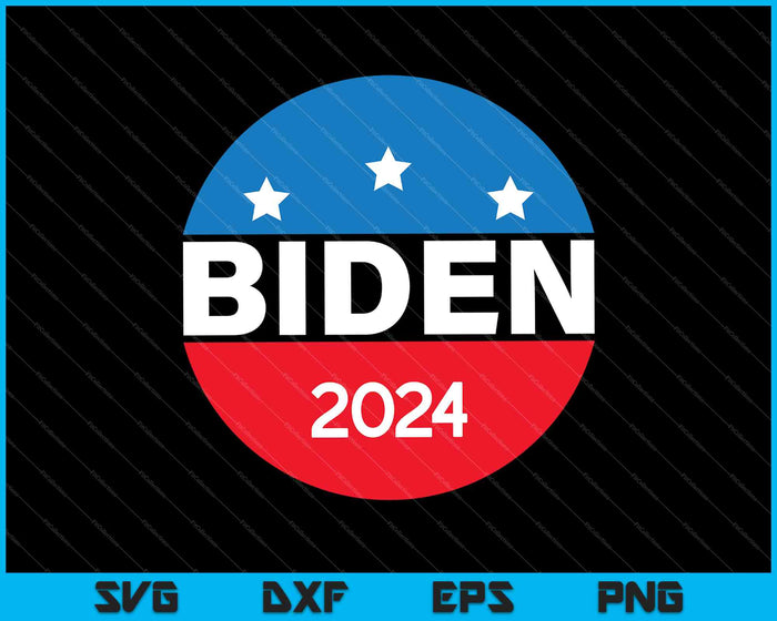 Biden 2024 SVG PNG Cutting Printable Files