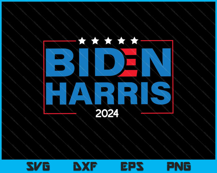 Biden Harris 2024 Joe Biden SVG PNG Cutting Printable Files