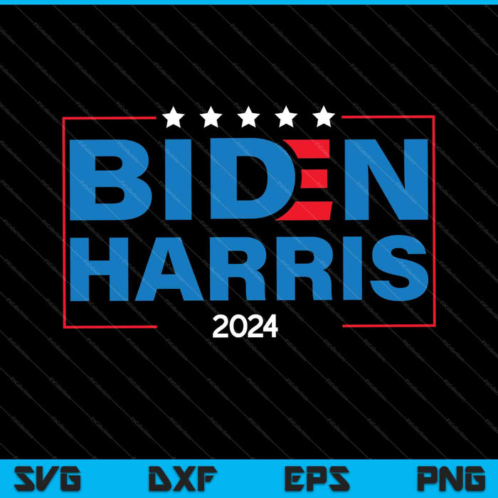 Biden Harris 2024 Joe Biden SVG PNG Cutting Printable Files