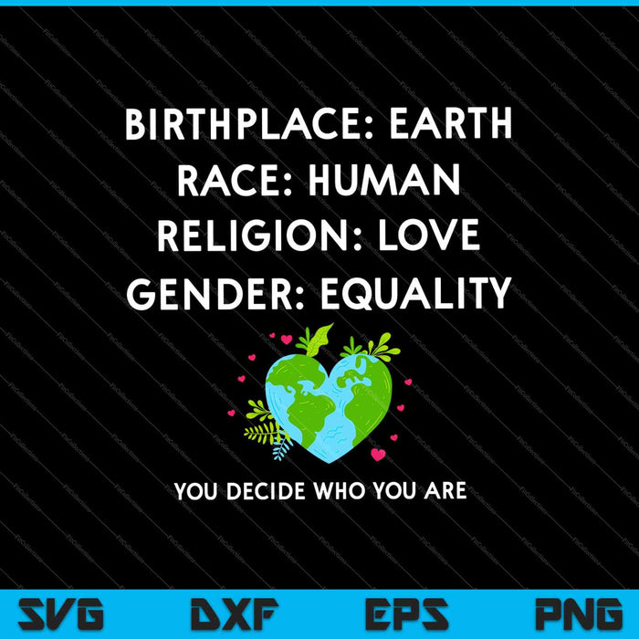 Birthplace Earth SVG PNG Cutting Printable Files