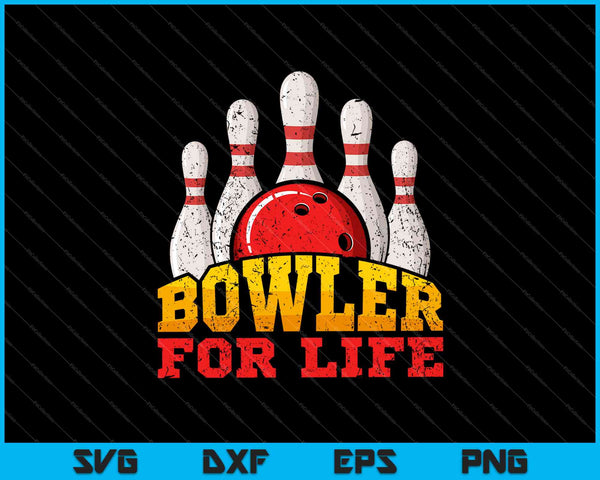 Bowler for Life SVG PNG Cutting Printable Files