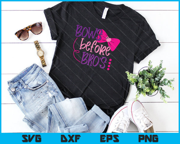 Arcos antes del divertido regreso a la escuela de Bro SVG PNG cortando archivos imprimibles - on a t-shirt