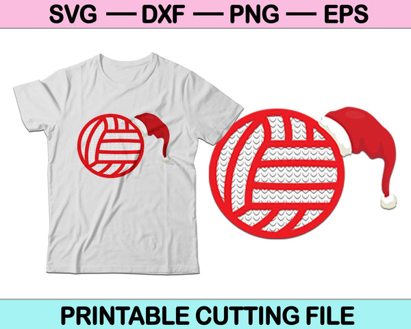 Christmas Football Christmas SVG PNG Cutting Printable Files