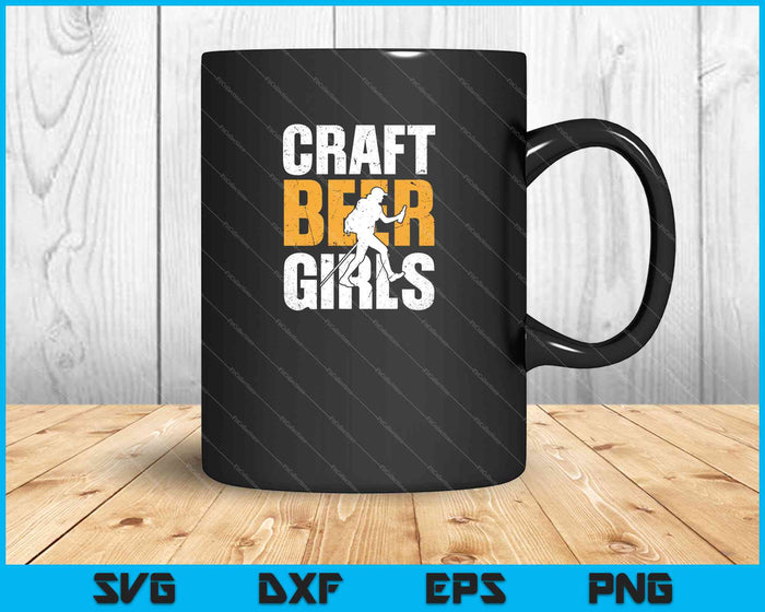 Craft Beer Girls SVG PNG Cutting Printable Files