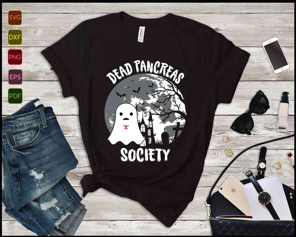 Dode pancreas samenleving SVG PNG snijden afdrukbare bestanden - on a t-shirt