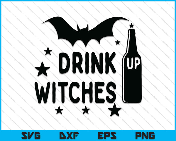 Drink Witches SVG PNG Cutting Printable Files