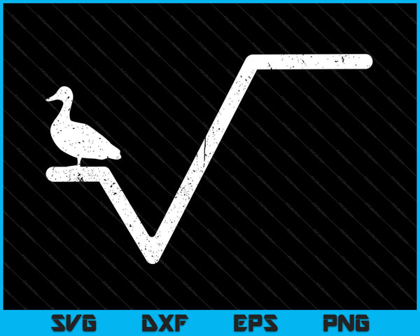 Duck Root SVG PNG Druckbare Datum schneiden