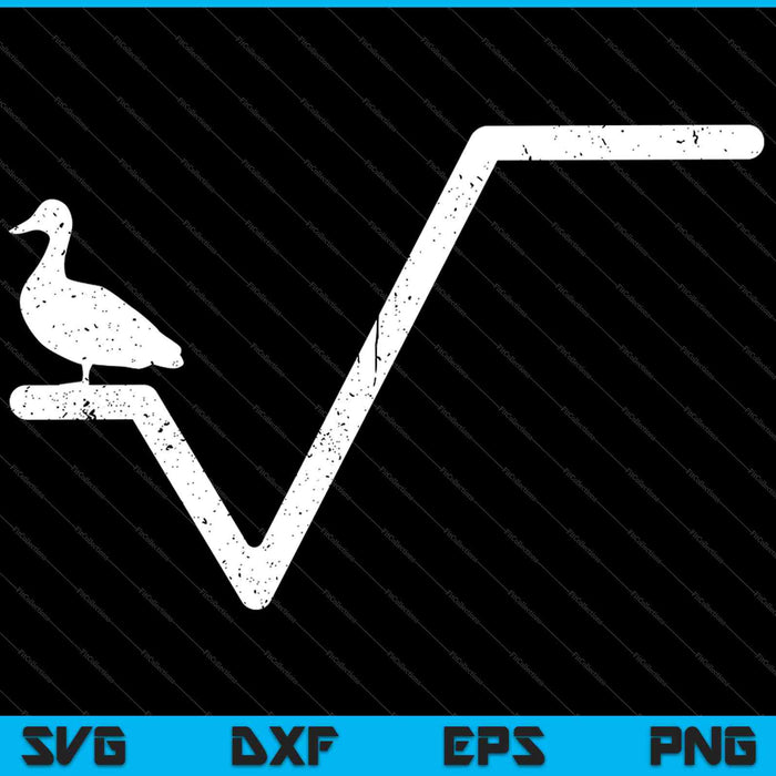 Duck Root SVG PNG Druckbare Datum schneiden