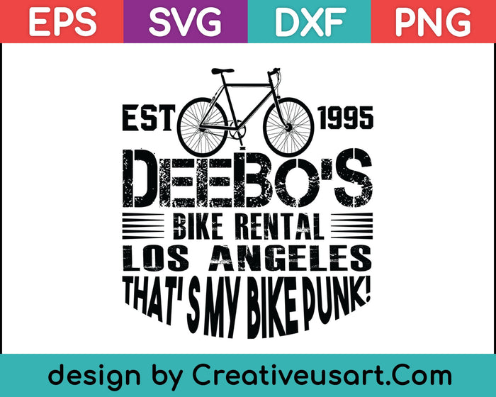 Diseño de nichos de bicicleta SVG PNG cortando archivos imprimibles