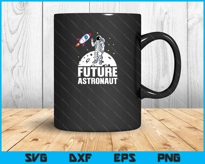 Futuro astronauta camiseta Diseño SVG PNG Cortar archivos imprimibles