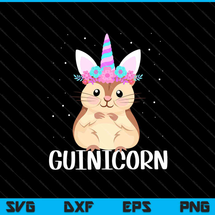 Guinicorn SVG PNG Cutting Printable Files