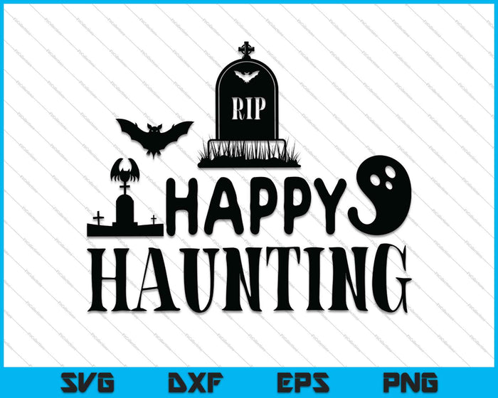 Happy Hunting SVG PNG Cutting Printable Files