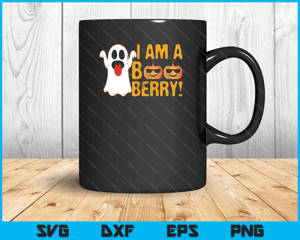 ¡Soy un Boo Berry! SVG PNG cortando archivos imprimibles