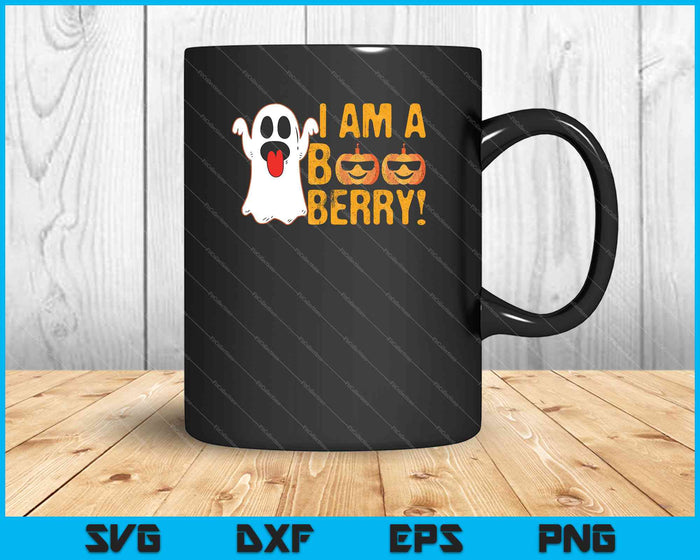 I am a Boo Berry! SVG PNG Cutting Printable Files