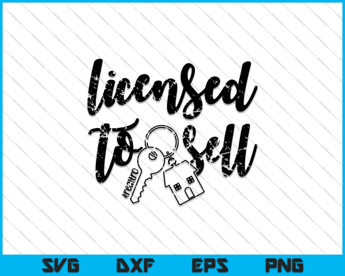 Licensed to Sell SVG PNG Cutting Printable Files