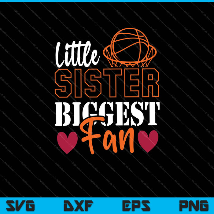 little Brother Biggest Fan Svg Cutting Printable Files