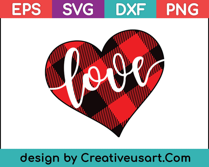 Love Valentine SVG PNG Cutting Printable Files