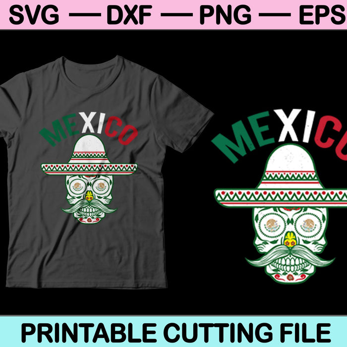 México Halloween SVG PNG Cortar archivos imprimibles