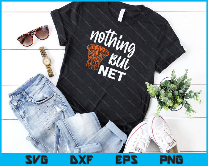 Nothing But Net SVG PNG Cutting Printable Files