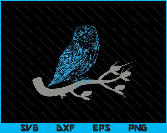 Owl SVG PNG Cutting Printable Files
